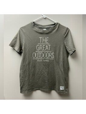 Roots ‘The Great Outdoors’ Green T Shirt